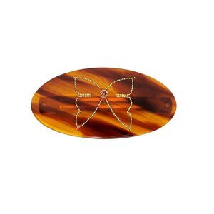 Emi Jay Ponytail Barrette - Tortoise Butterfly